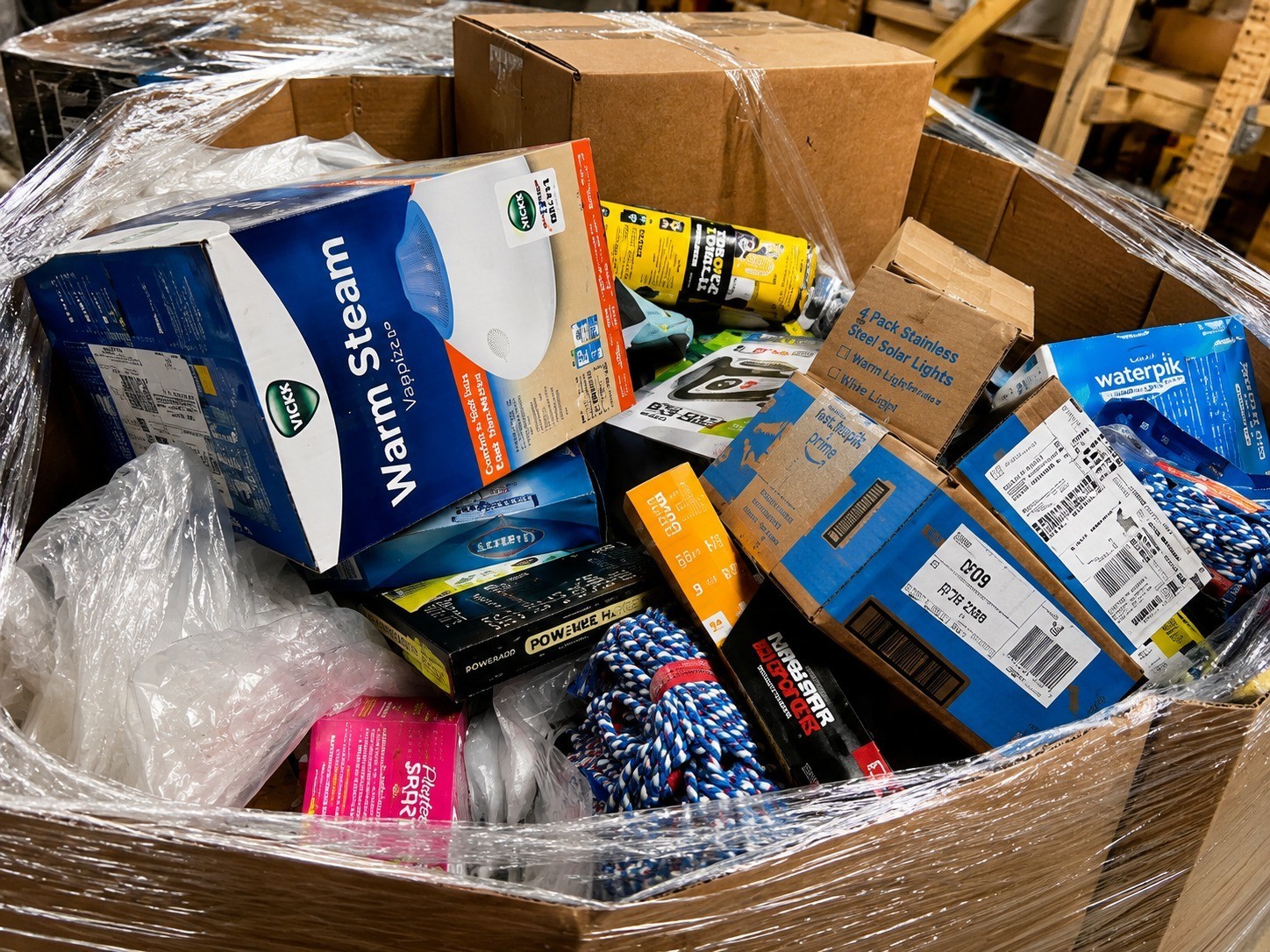 Warehouse Sealed Liquidation Box Mixed Retail Goods Amazon