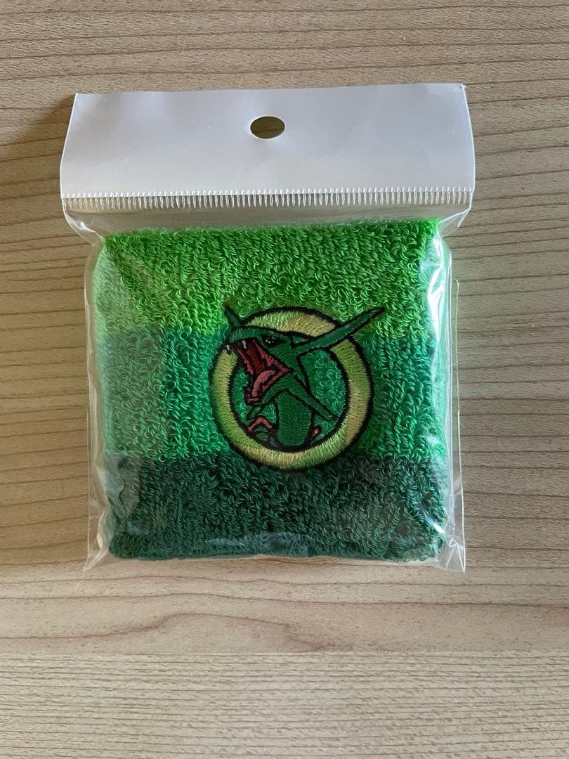 Pokémon Rayquaza Wristband Green Gradient Cotton/Acrylic/Nylon/Spandex New OPP