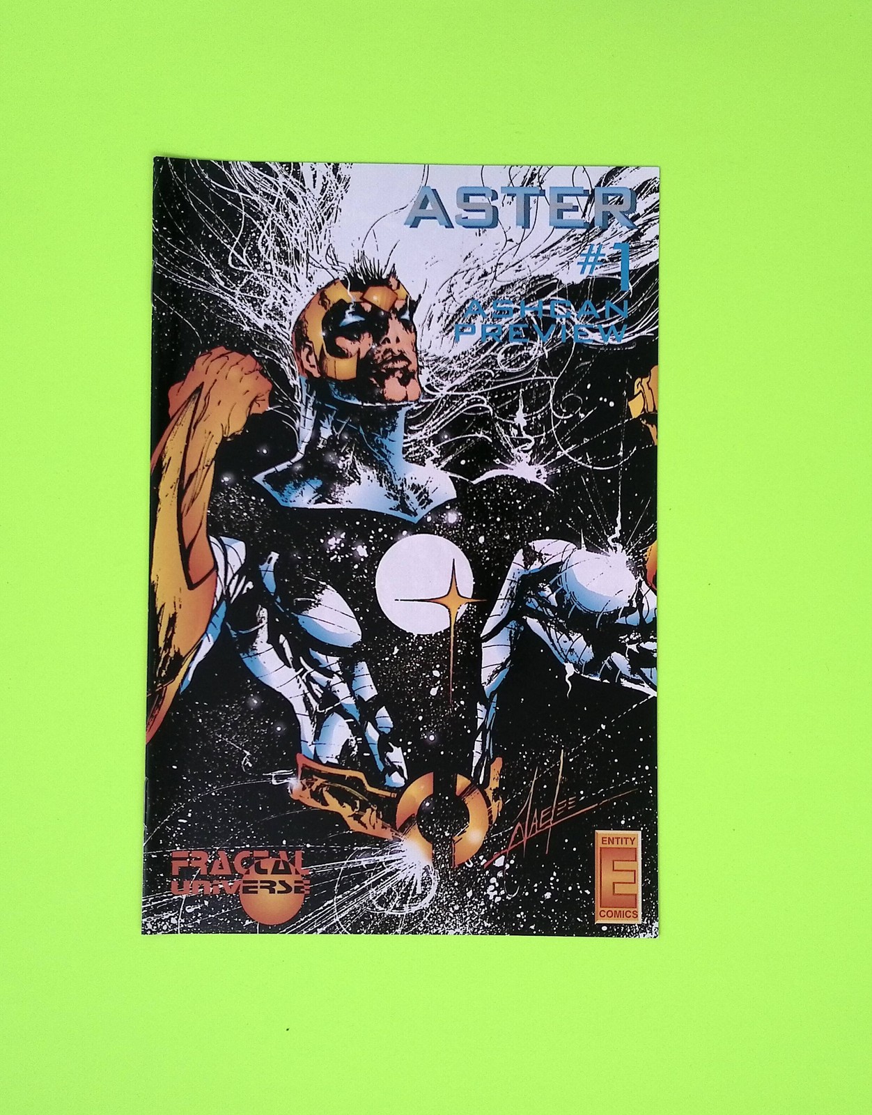 Aster ashcan-b Entity Comics Variant 8.0 Comic Book J52-16
