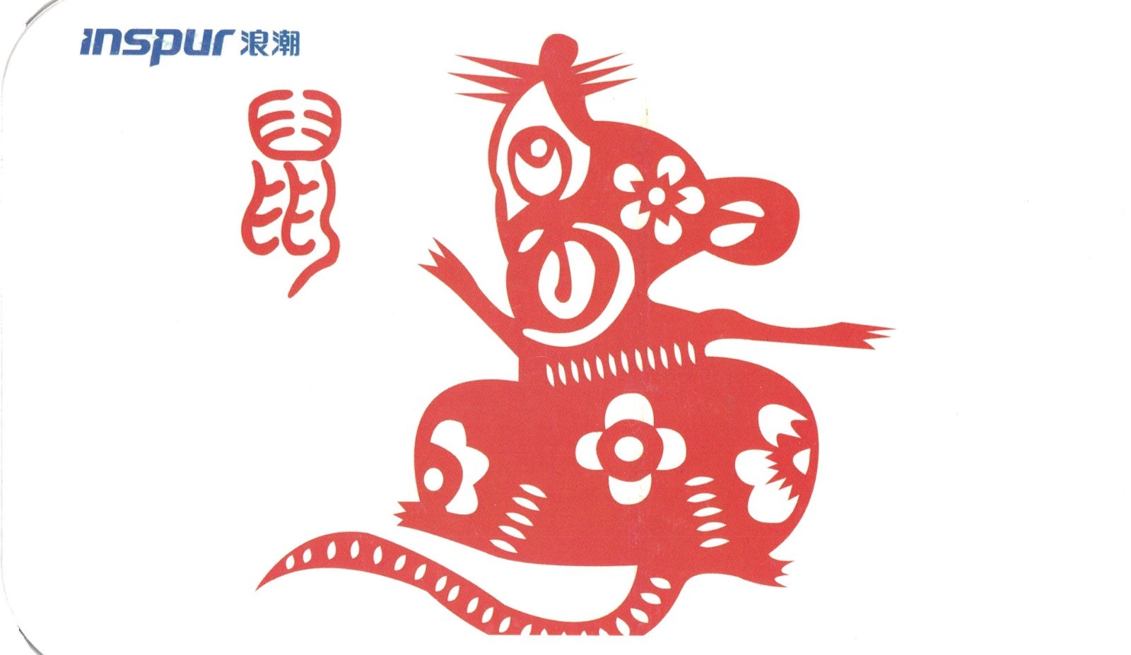 Chinese Zodiac – Year of the Mouse Postcard Unposted