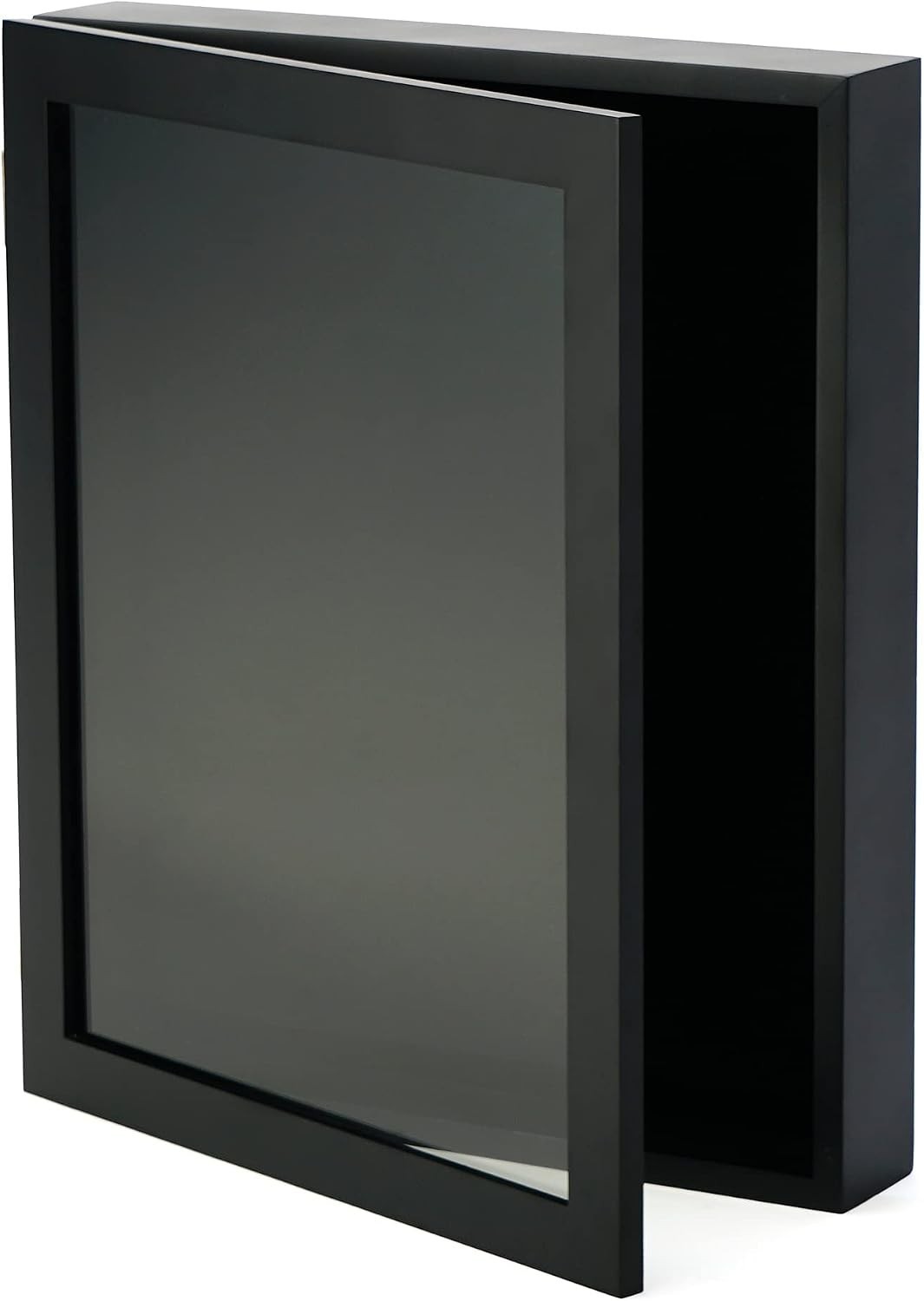 Large Hinged Shadow Box for Military Memorabilia, 14×17