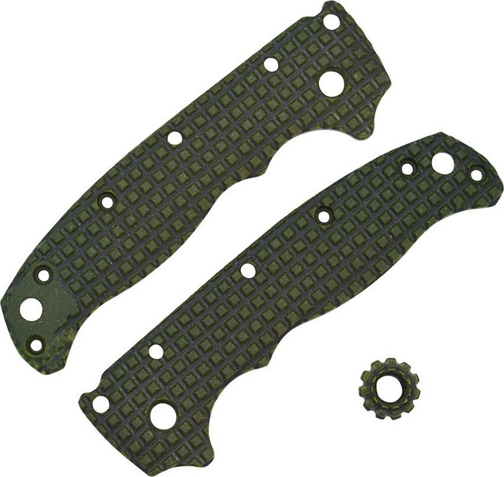 Chroma Scales Replacement Green Scales for Demko AD20.5 Knife – 1005-0030-008-GA