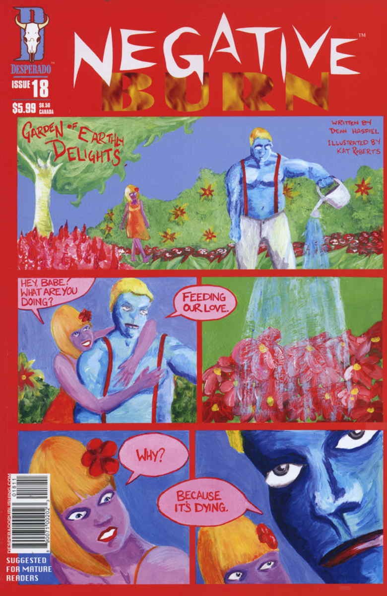 Negative Burn (Vol. 2) #18 VF/NM; Desperado | Dean Haspiel – w/Bag+Board