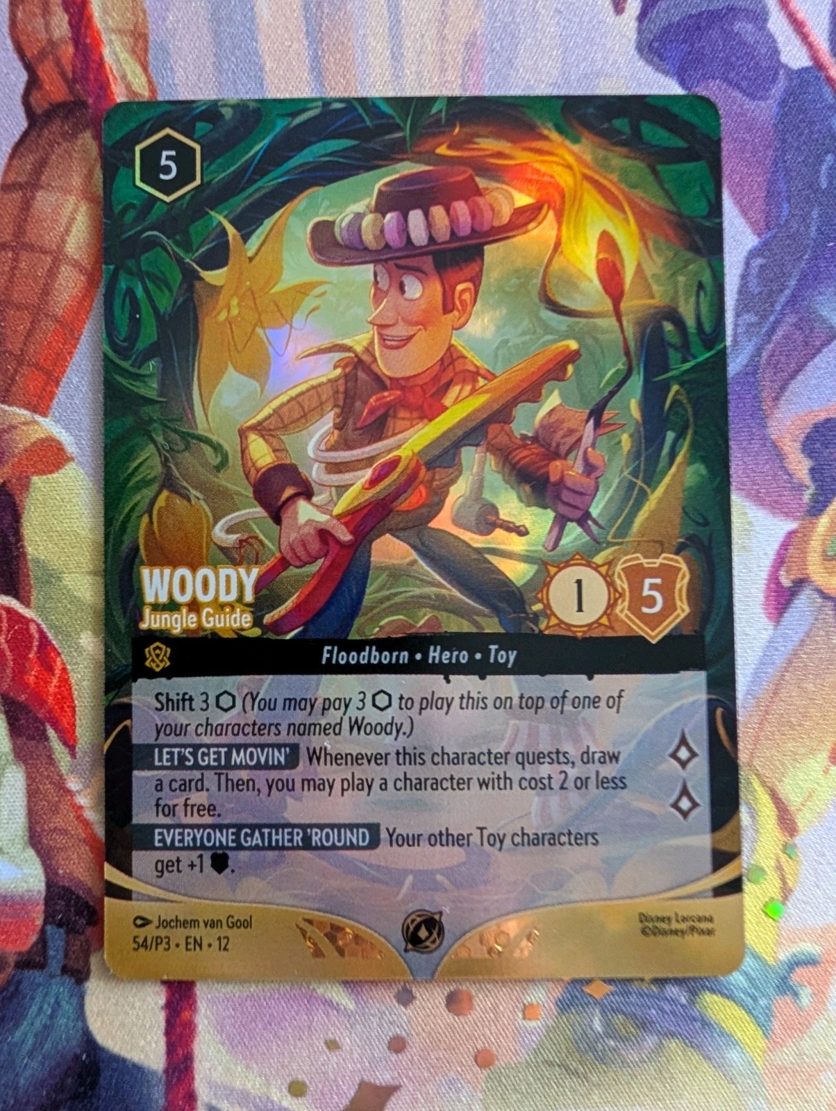 Woody – Jungle Guide Enchanted Foil 54/P3 Champion Promo