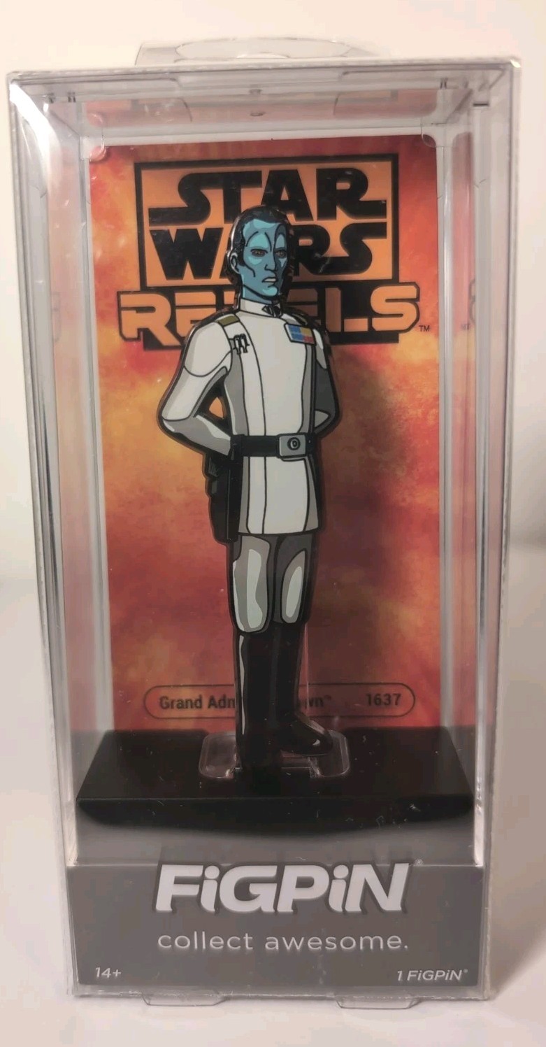 FiGPiN Star Wars Rebels – Grand Admiral Thrawn #1637 LE 500 *LOCKED*