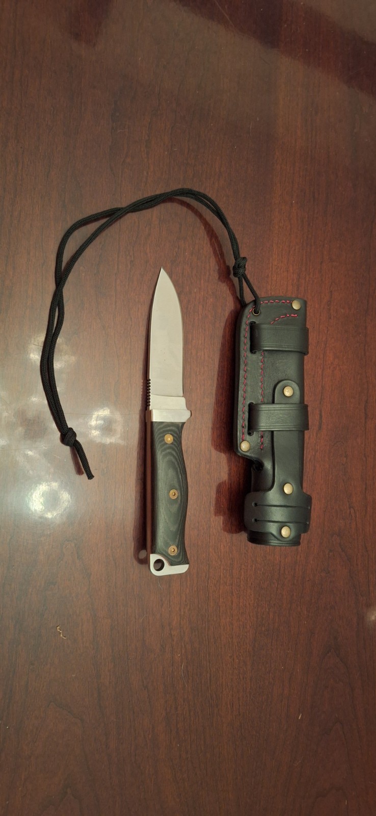Cudeman MT-5U Fixed Blade Bushcraft Knife Battlbox Edition with Sheath