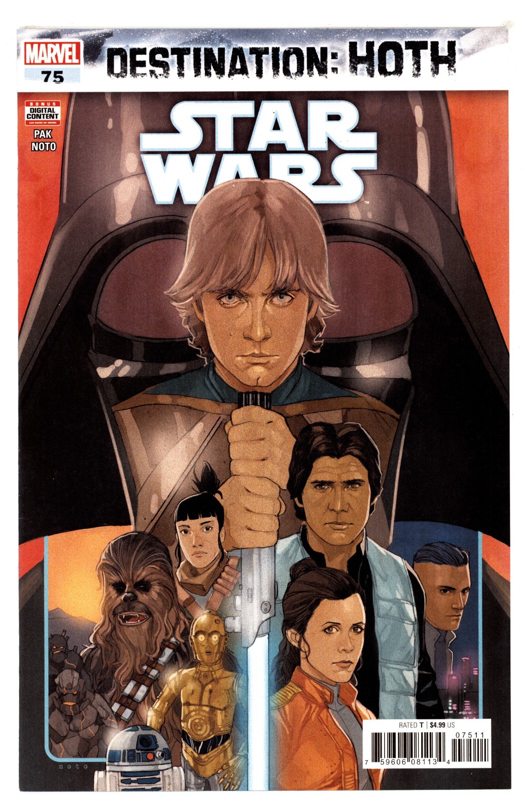 Star Wars (2nd Series) #75 NM- 9.2 2019 Phil Noto Cover