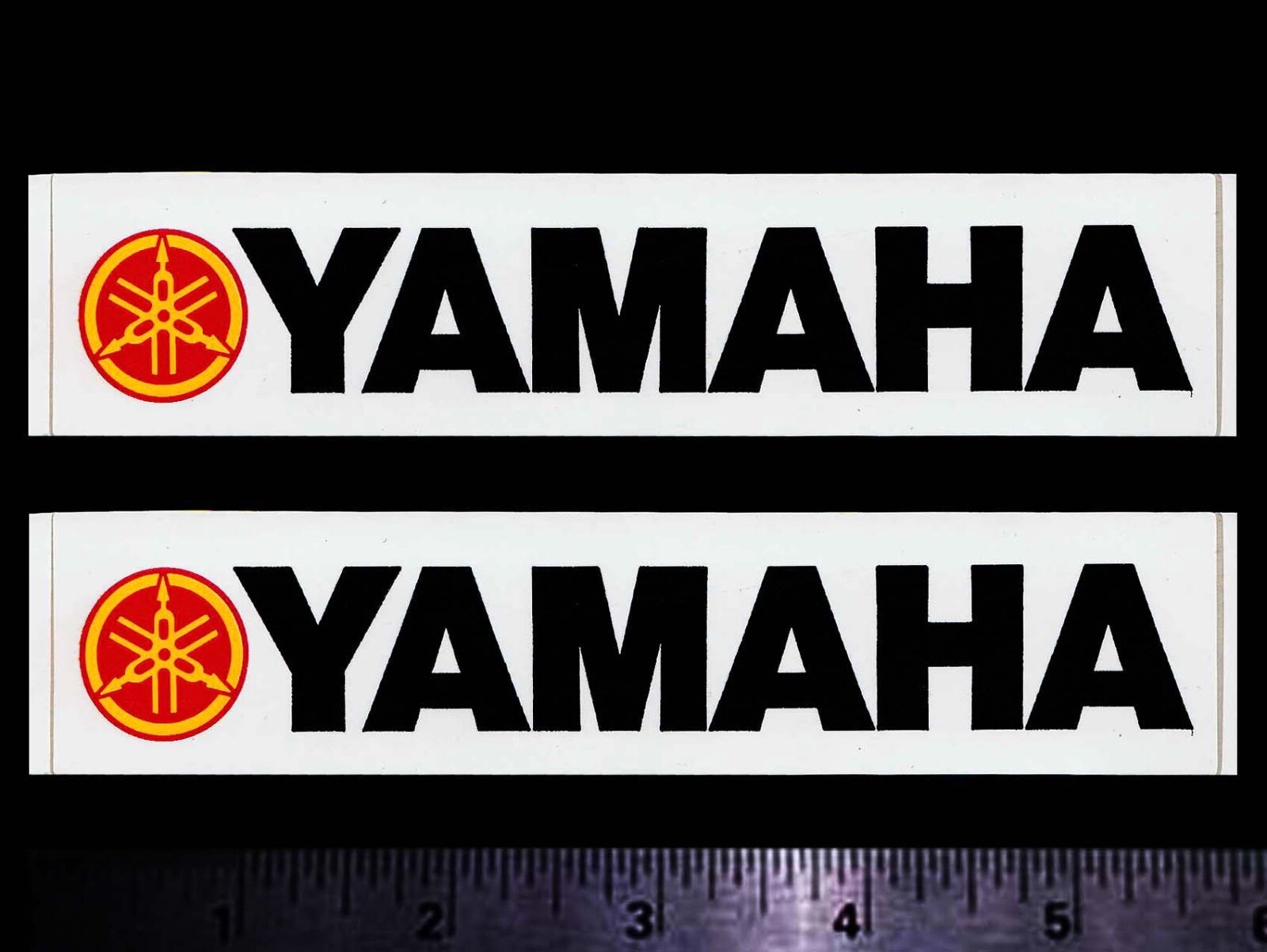 YAMAHA Motorcycles – Set of 2 Original Vintage 1970’s Racing Decals/Stickers MX