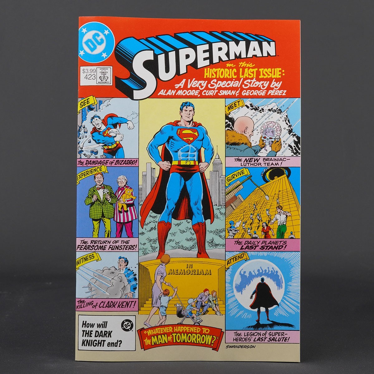 SUPERMAN #423 Facsimile Cvr A DC Comics 2026 ptg 1225DC0207 423A (CA) Swan