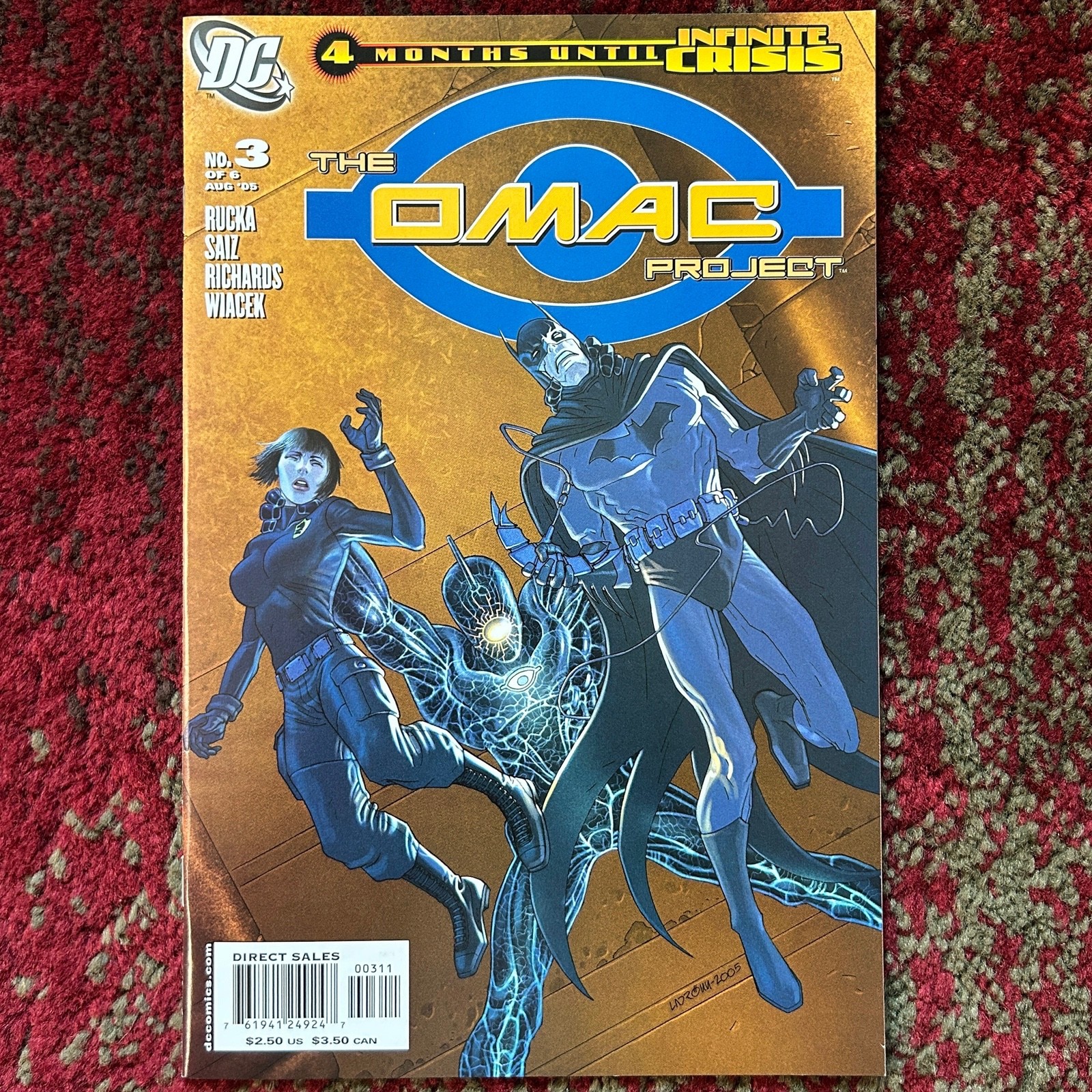 all 7 The OMAC Project by Jesus Saiz Complete Series + OneShot 2005 DC Comics