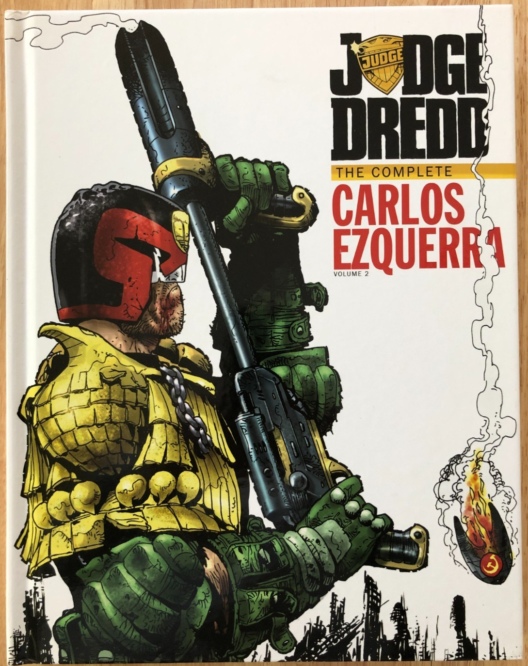 JUDGE DREDD – THE COMPLETE CARLOS EZQUERRA 2013 1st print, vol 1 & 2