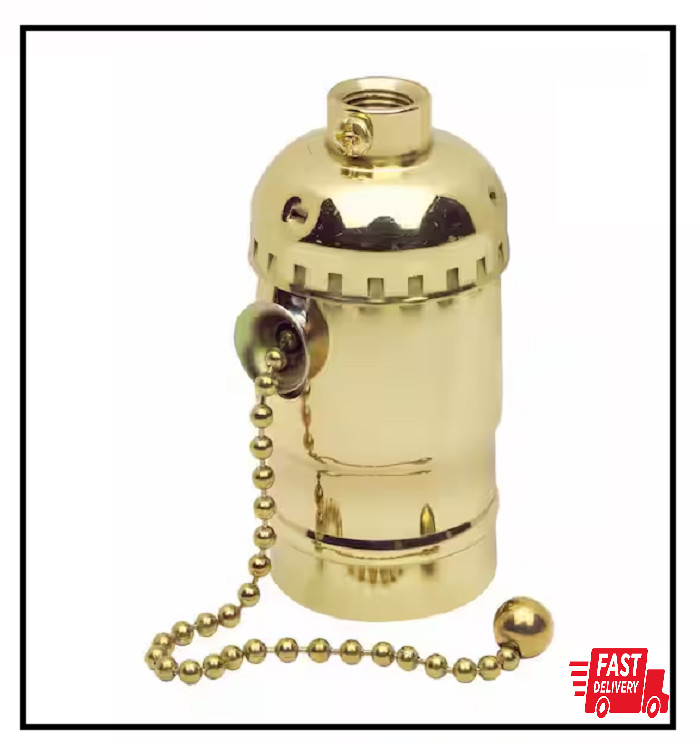 Pull-Chain Socket Lamp Holder 19980-PG