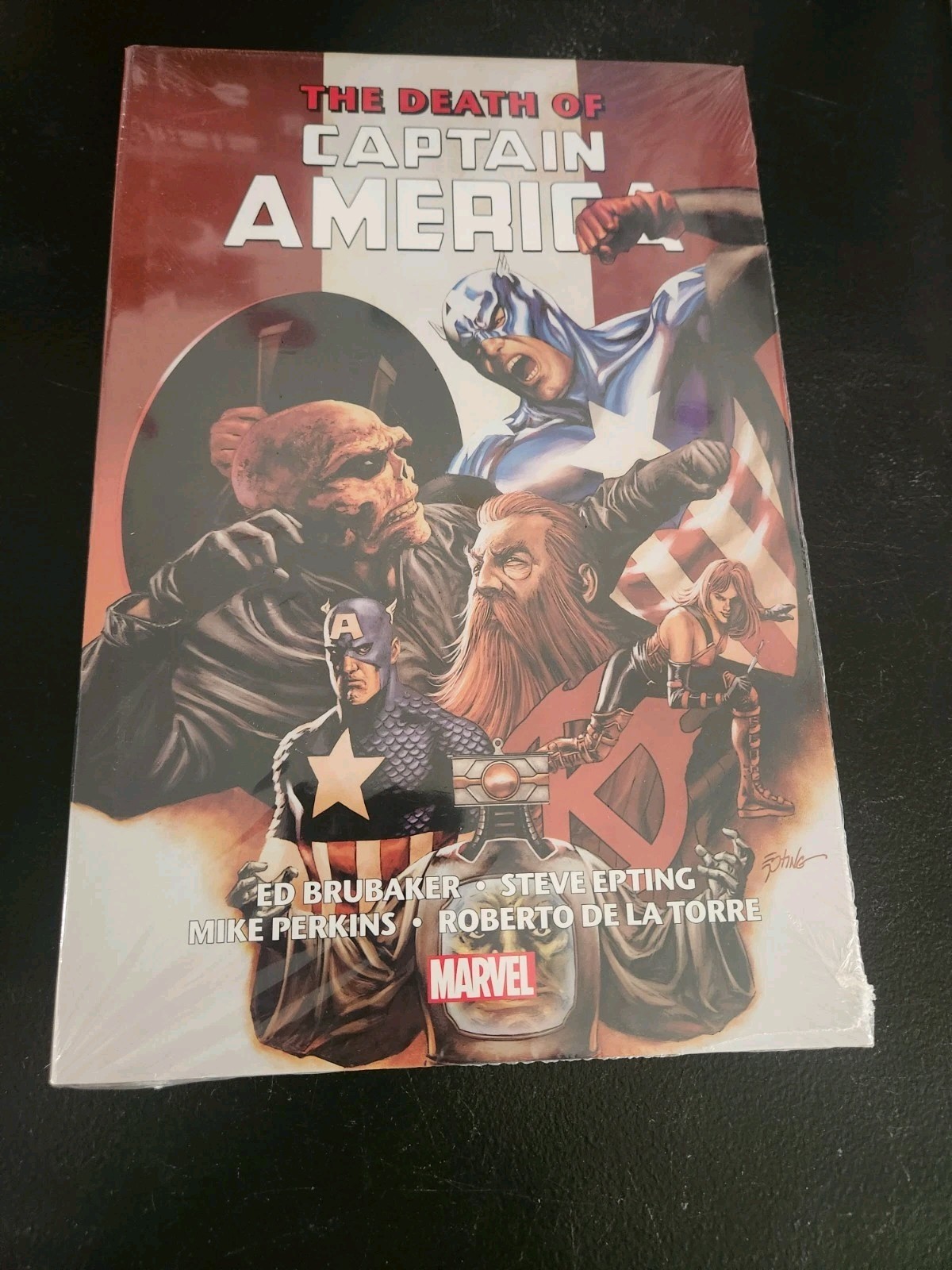 The Death of Captain America Omnibus Hardcover by Ed Brubaker Brand New Sealed