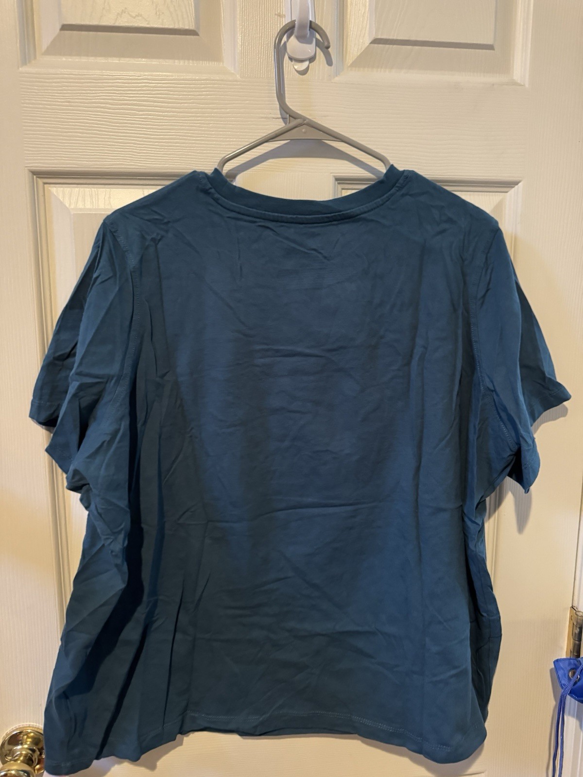 Disney Mickey & Minnie’s Runaway Railway Blue Women’s T-Shirt, Adult 1X