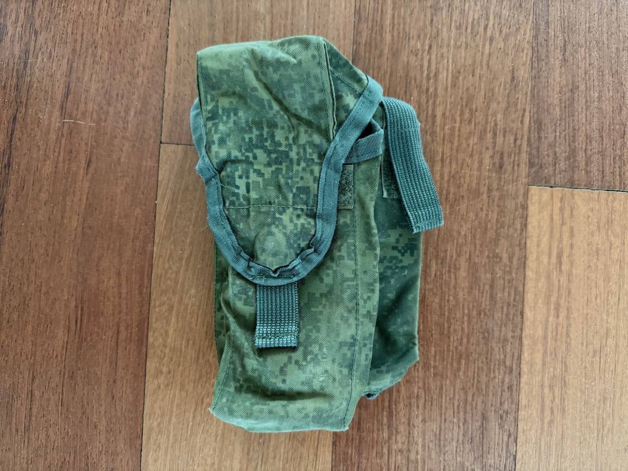 Russian Tekhinkom Left-Handed 2x AK Mag Pouch + ROP Flare – EMR – Old Gen