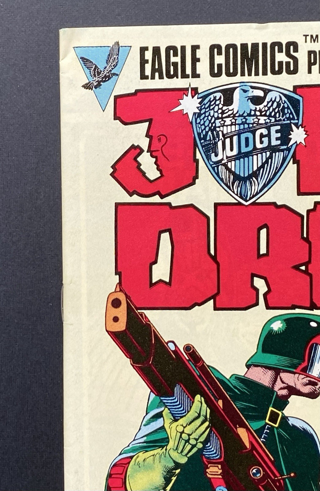 Judge Dredd 1 & 2 (1983) Brian Bolland 1st U.S. Appearance Eagle Comics