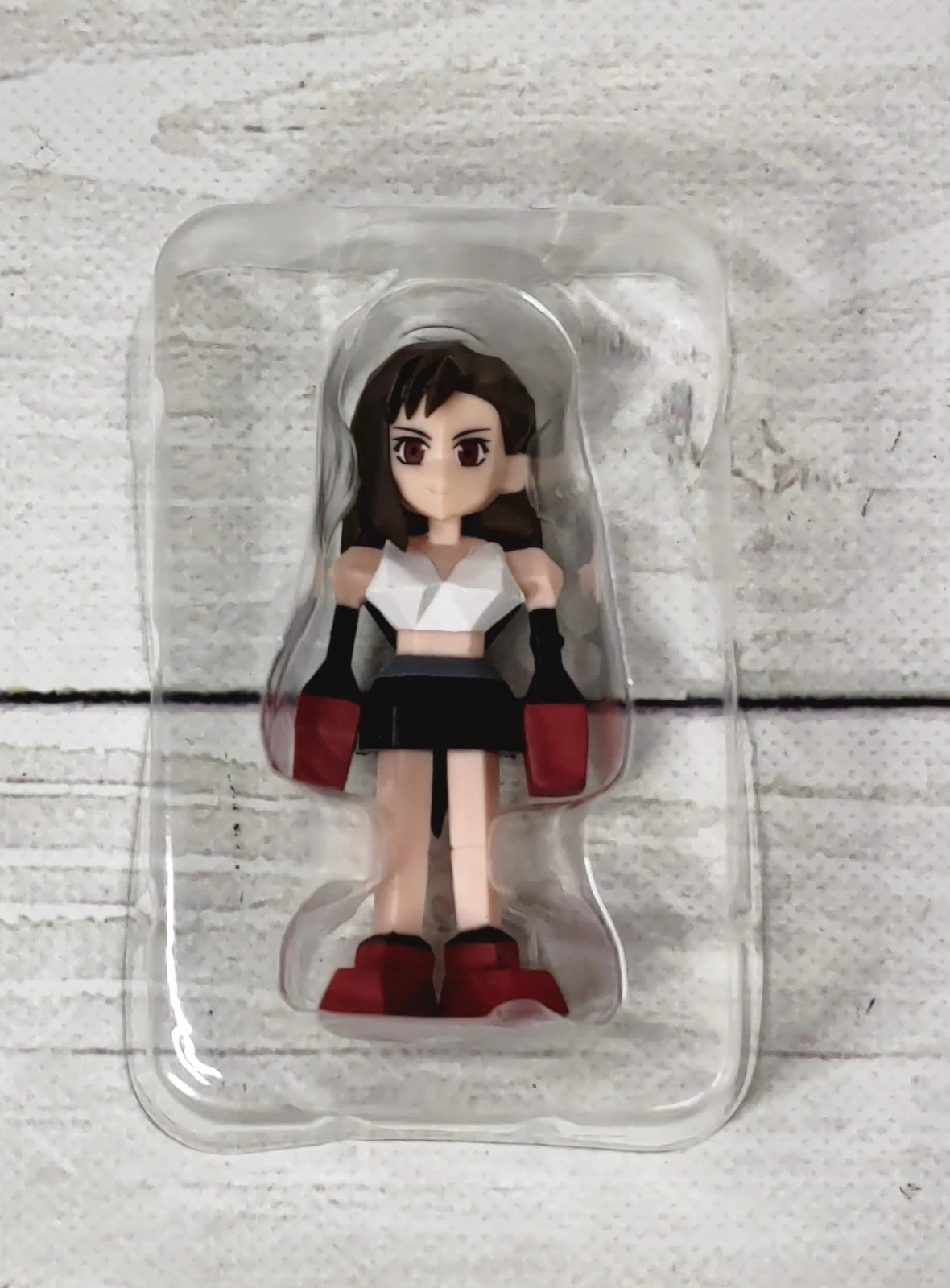 Final Fantasy VII FF 7 Remake Tifa Lockhart Polygon Mini Figure Statue Vol 1 Box