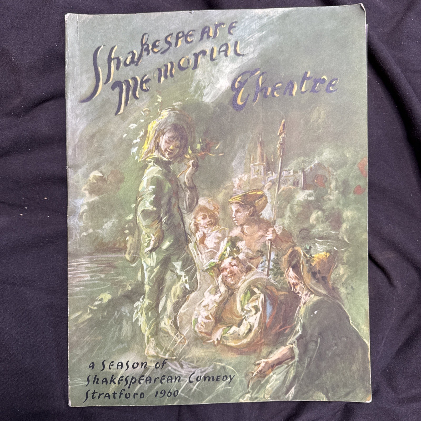 Shakespeare Memorial Theatre – Shakespearean Comedy Stratford – 1960 Programme