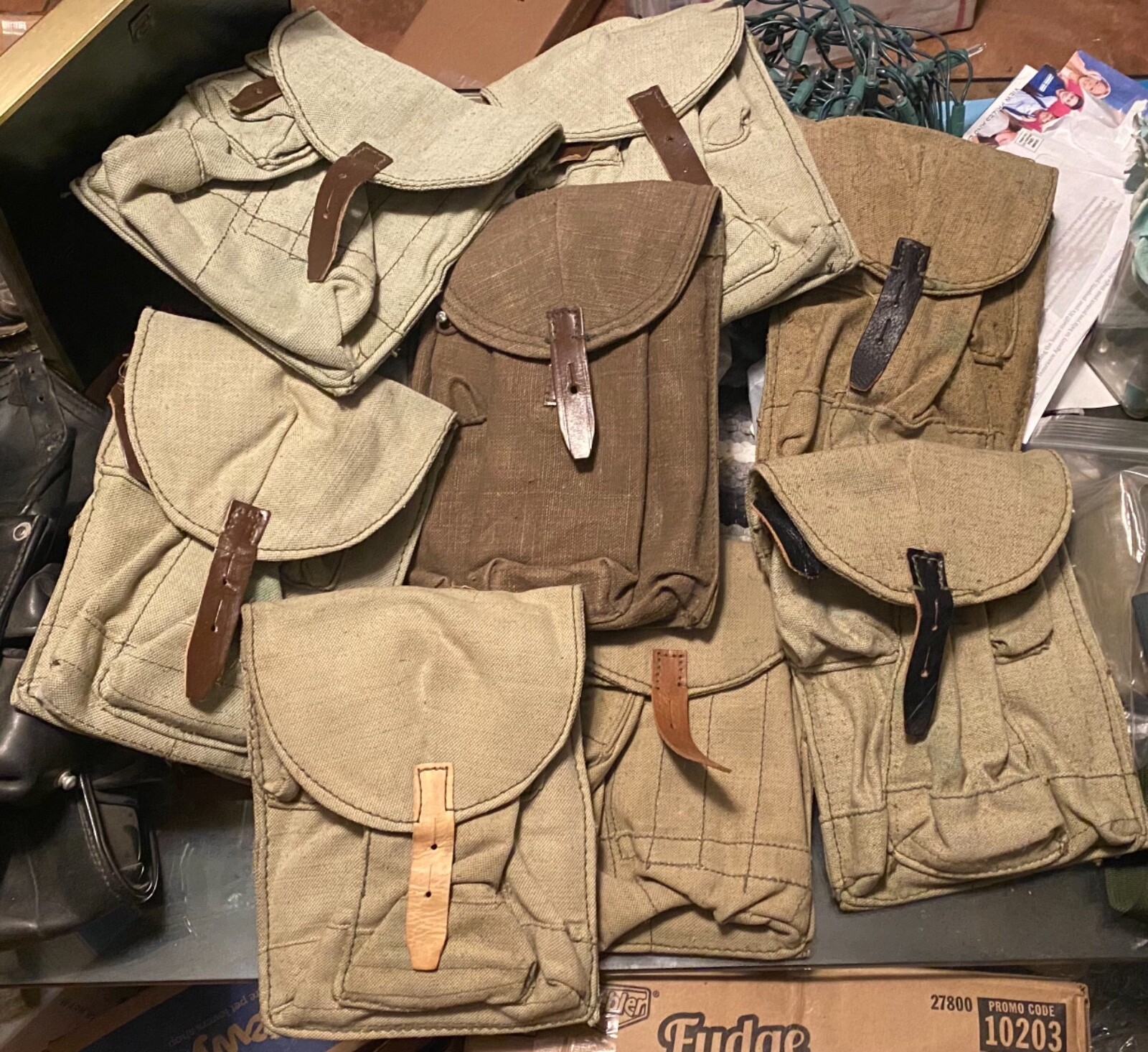 *** COLD WAR SOVIET ERA RUSSIAN 3 Magazine-AAK3-CELL MAG POUCH, 7.62x39mm *