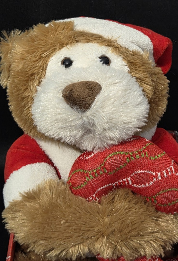 Home Accents Holiday Animated Justin (Bieber) Bear Singing Mistletoe Works Read