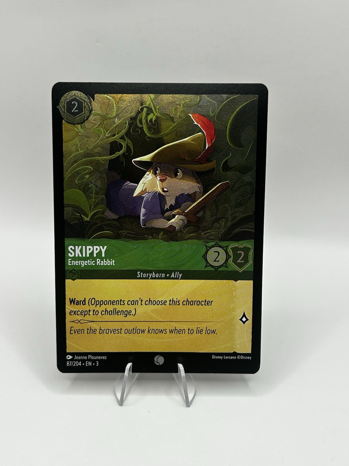 2024 Disney Lorcana TCG: Into the Inklands #87/204 – Skippy – Energetic Rabbit