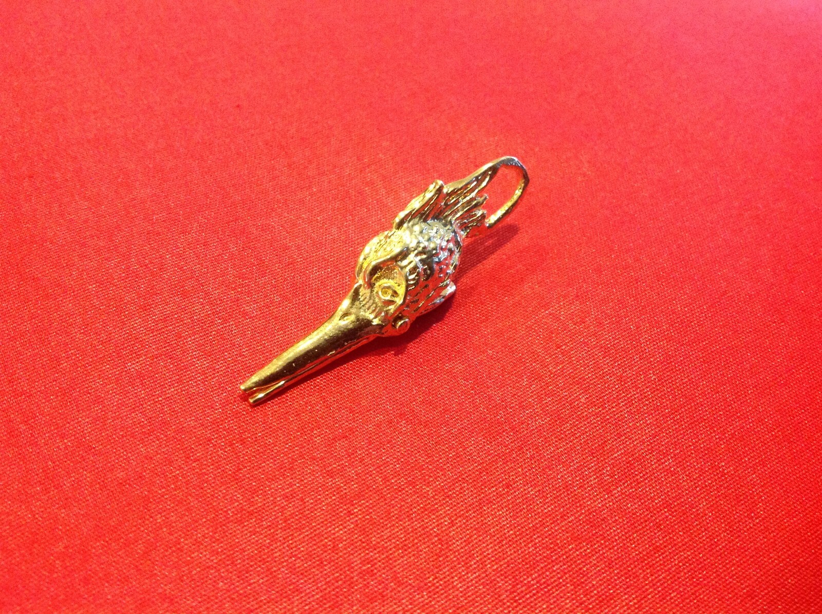 RETRO GOLD PLATED ROADRUNNER ROACH CLIP