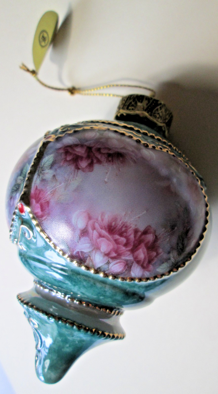 Bradford Editions #68611 The Anna’s Hummingbird Porcelain Ornament 1998