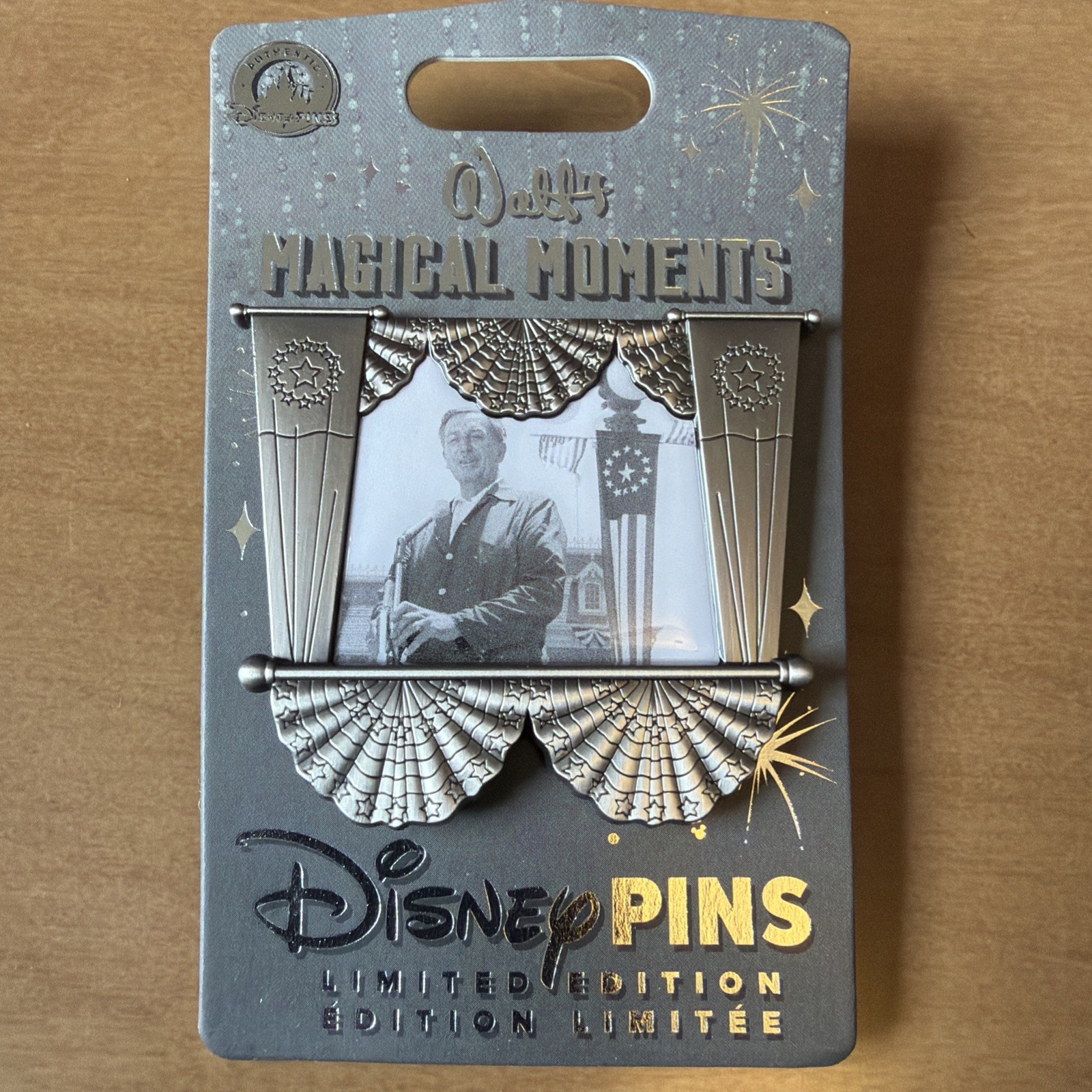 Walt Disney Disneyland Dedication Speech Pin – Walt’s Magical Moments – LE 3000