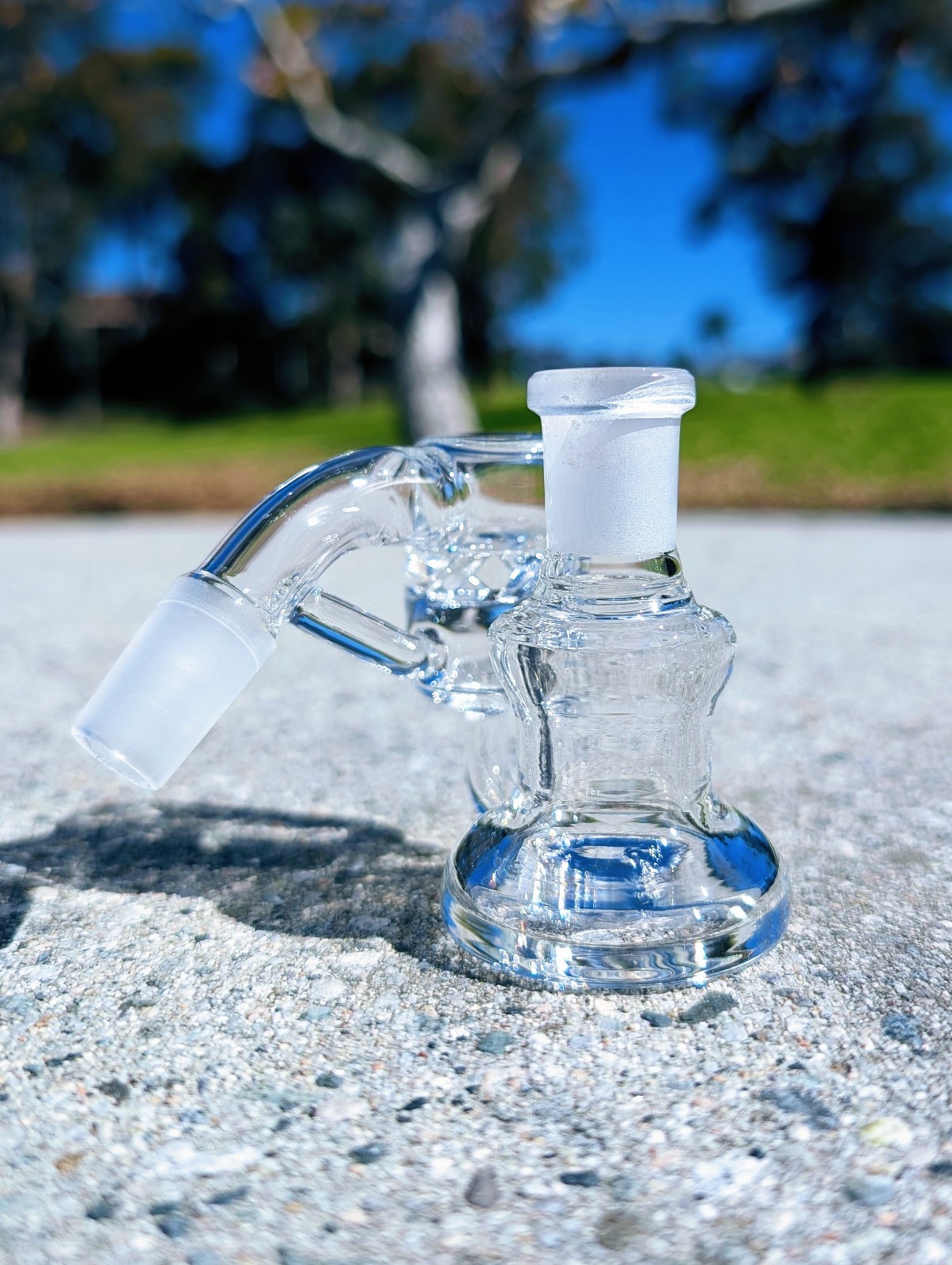 Turbine Perc 14mm 45° Premium Dry Ash Catcher Tobacco Water Pipe Bong Bubbler
