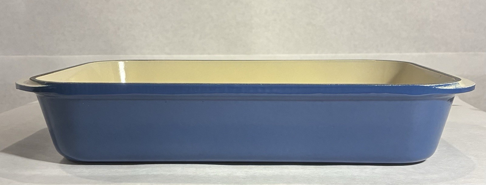 LE CREUSET Rectangular Classic 40 Enameled Cast Iron Roaster Lasagna In Blue