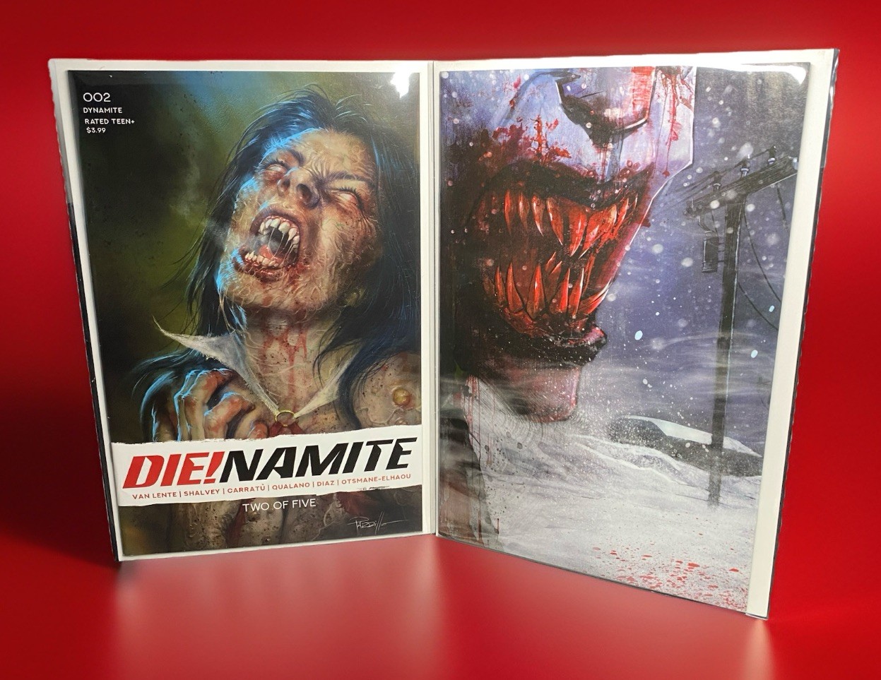 30 DAYS of NIGHT #1 | VIRGIN VARIANT | LTD 150 | FREE SHIP & DIE!NAMITE #2 b13b