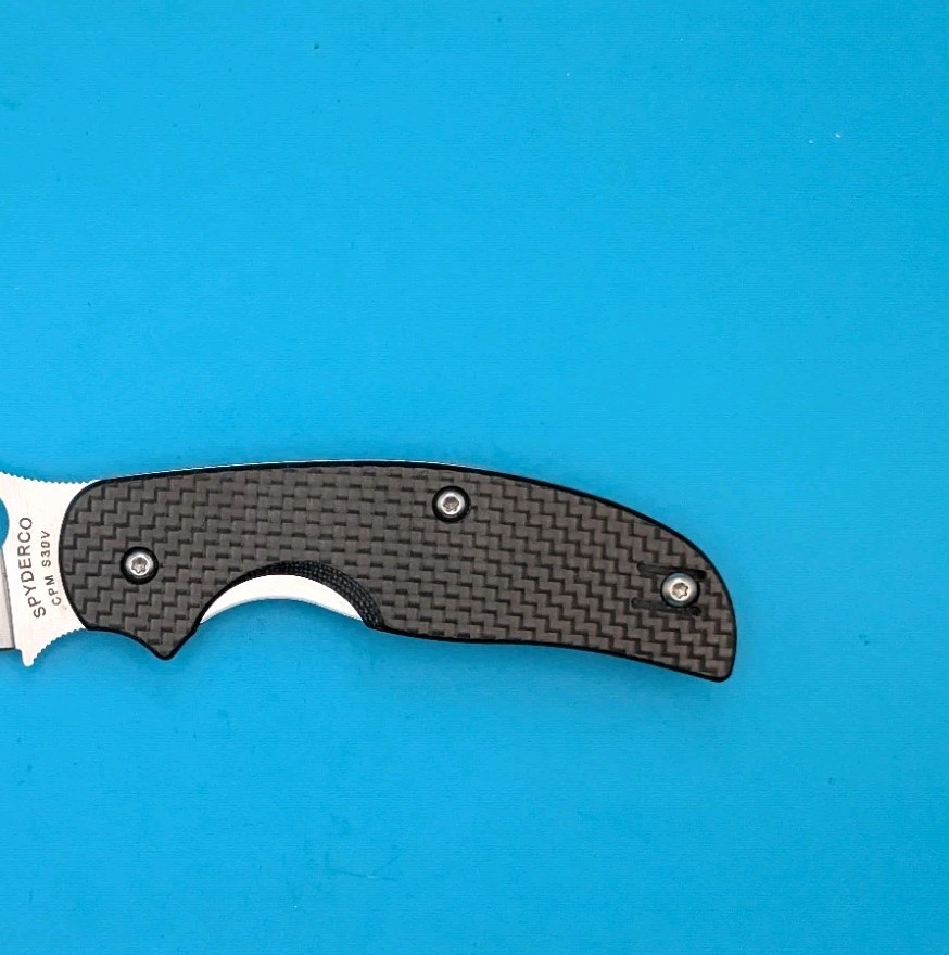 Spyderco Sage 1 Carbon Fiber CPM S30V Liner Lock Folding Knife Made in USA