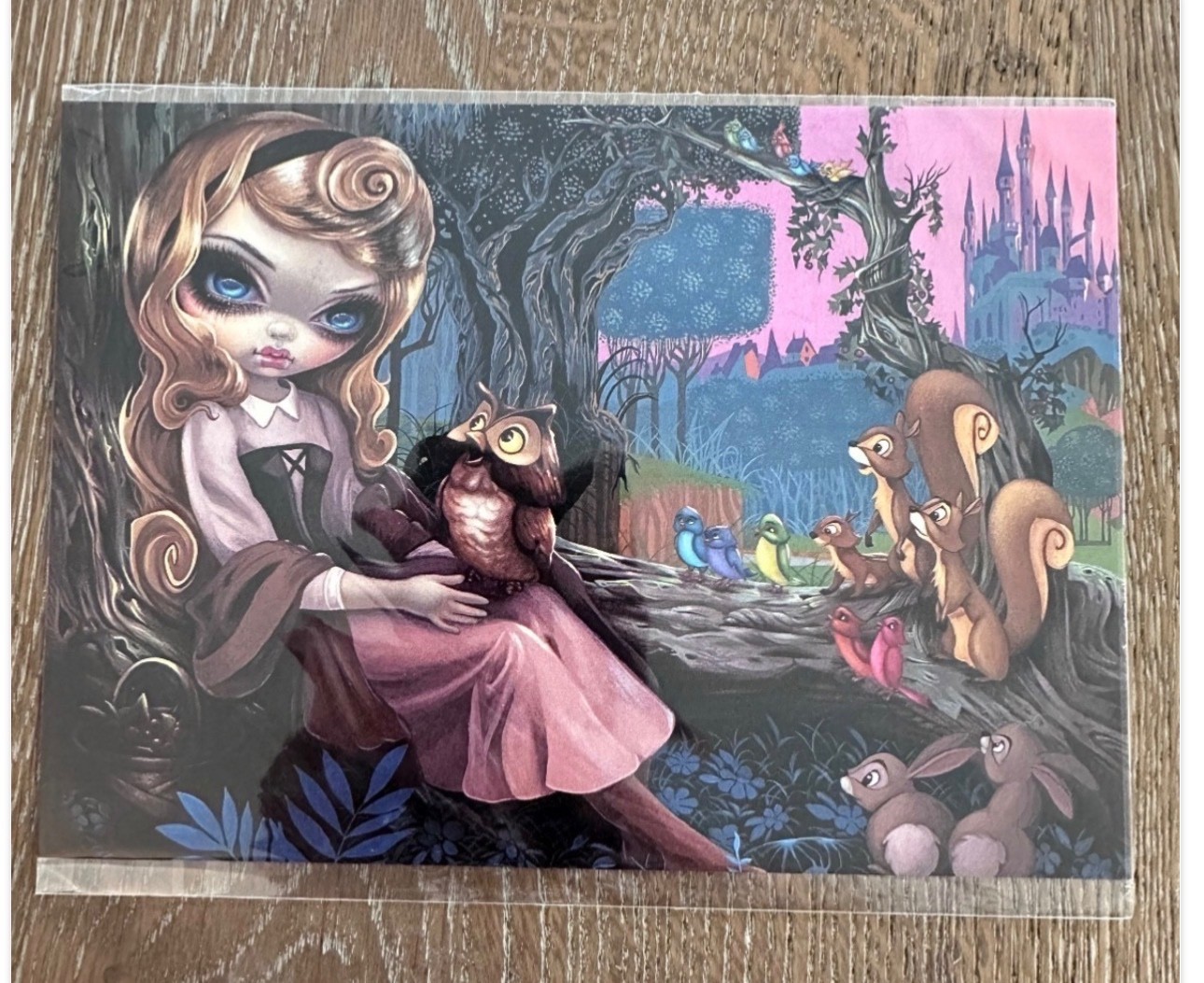 Disney Postcard Wonder Ground Gallery Sleeping Beauty by Jasmine Becket-Griffith