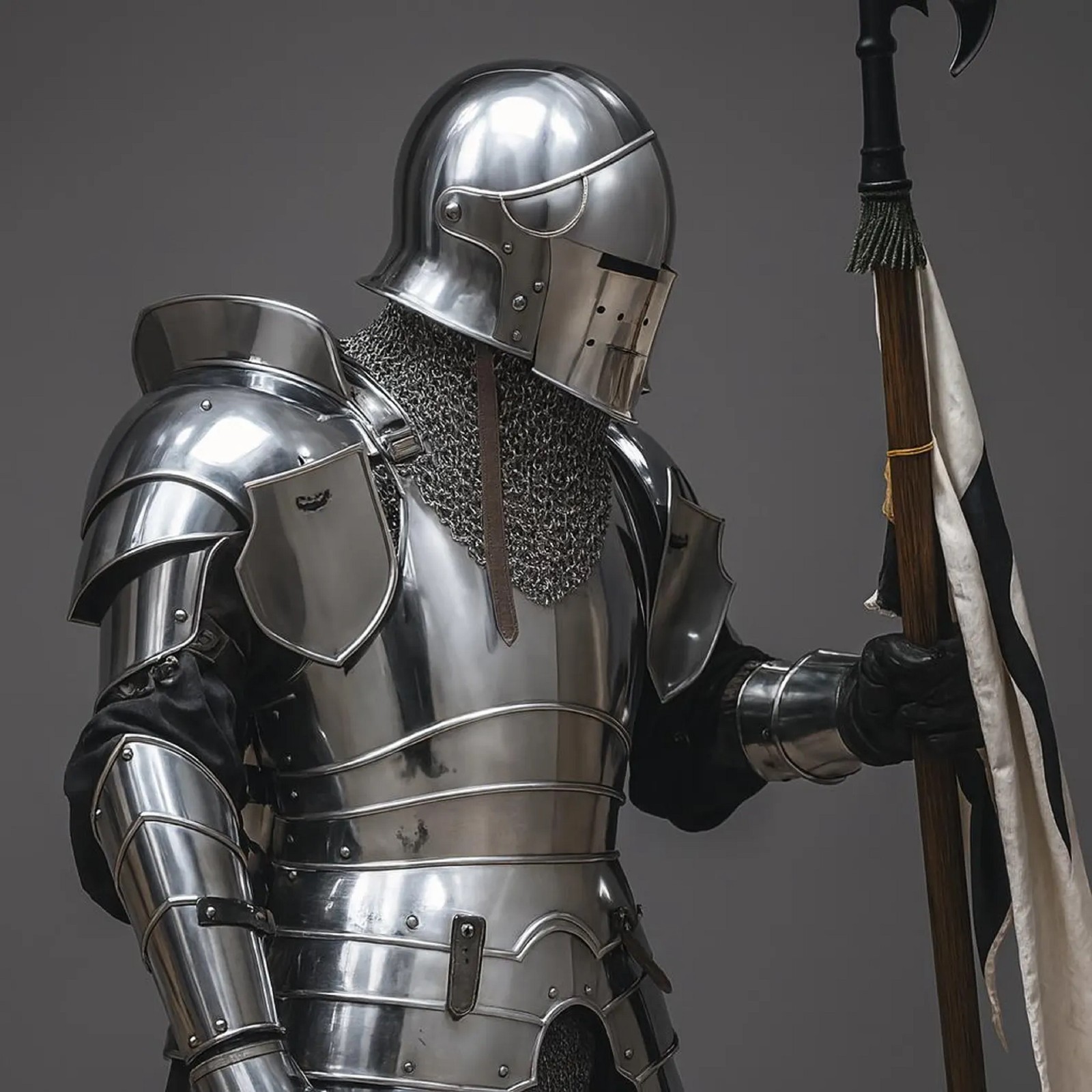 Barbuta Knight Armor Full Set 18 Gauge Steel Medieval Cosplay / Reenactment Suit