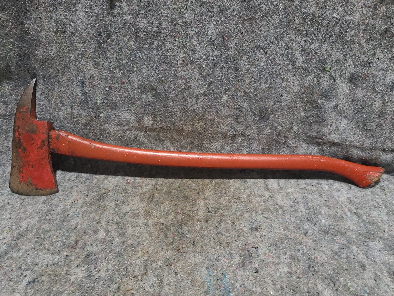 Vintage Original Fireman’s Entry Axe 5lb 12.2oz Handle Original Paint Unmarked