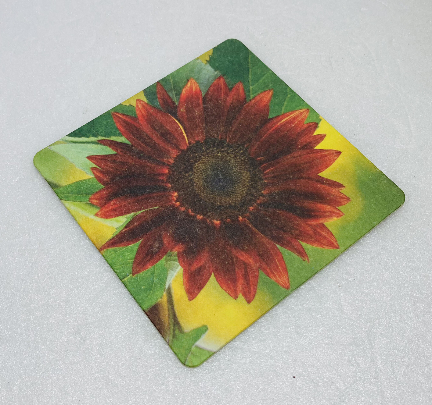 VTG Benedictine Monks Sunflower Coaster “The Son Shines On All God’s Children 25