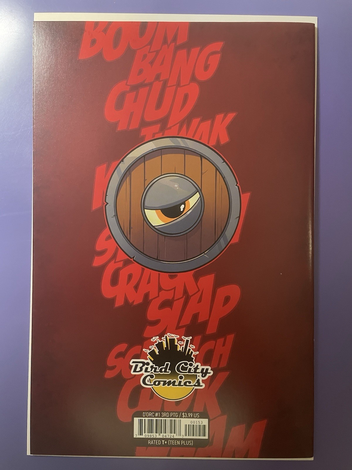 D’Orc #1 3rd Print Bird City Comics Exclusive 8 Bit Variant Brett Bean Nm/Mint