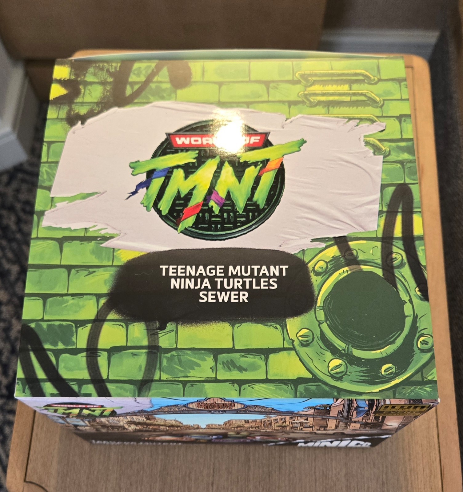 2026 SDCC EXCLUSIVE SEWER TEENAGE MUTANT NINJA TURTLES TMNT MINICO IRON STUDIOS