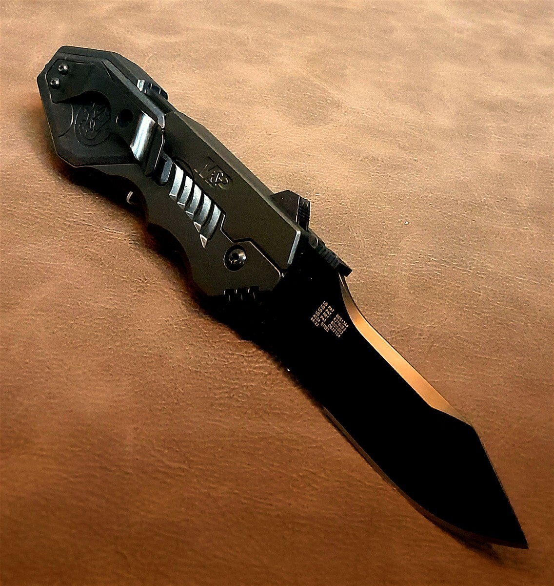 Smith & Wesson M&P Spring Assisted Opening Tactical Folding Pocket Knife SWMP4LS