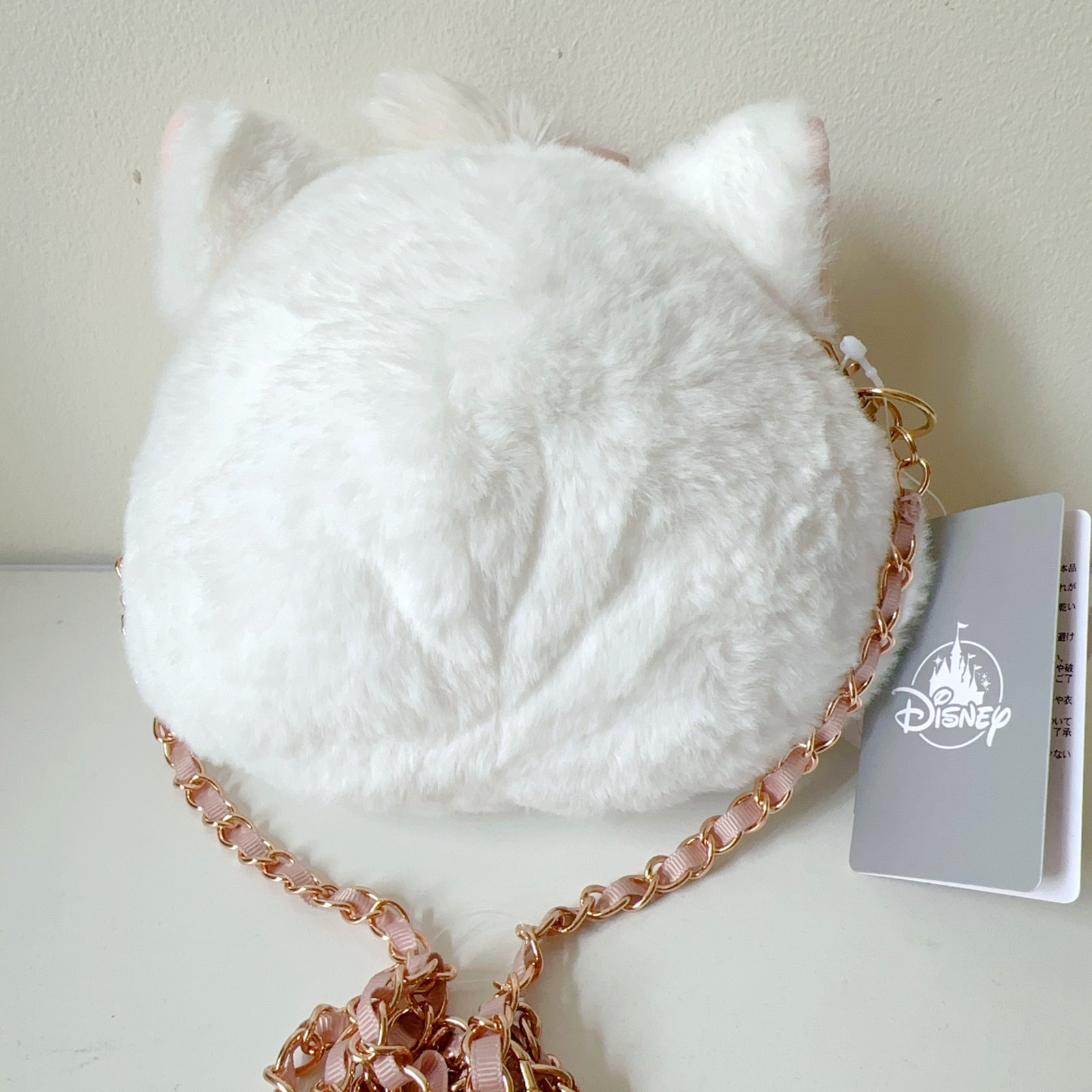 Tokyo Disney Store Marie Aristocats Plush Bag 2WAY Pochette Japan Limited NEW
