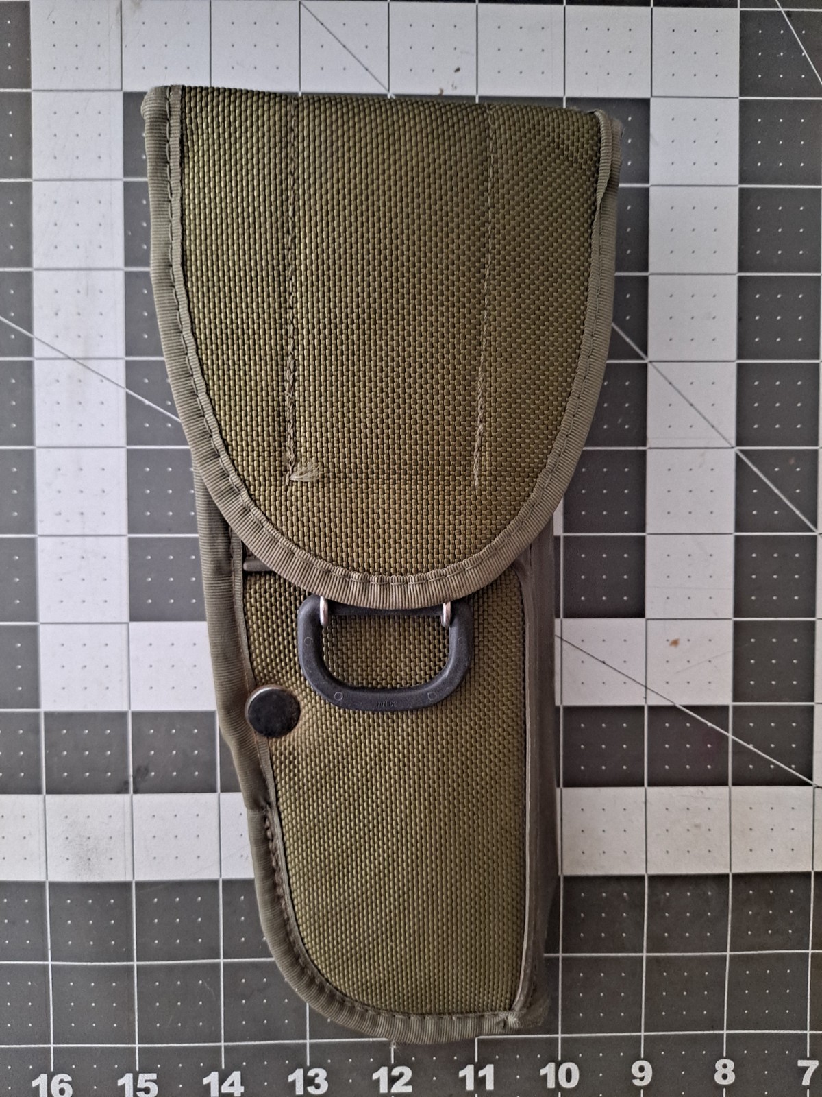 US Military Surplus Weckworth M-12 Army OD Green Holster Beretta – Nice & Clean