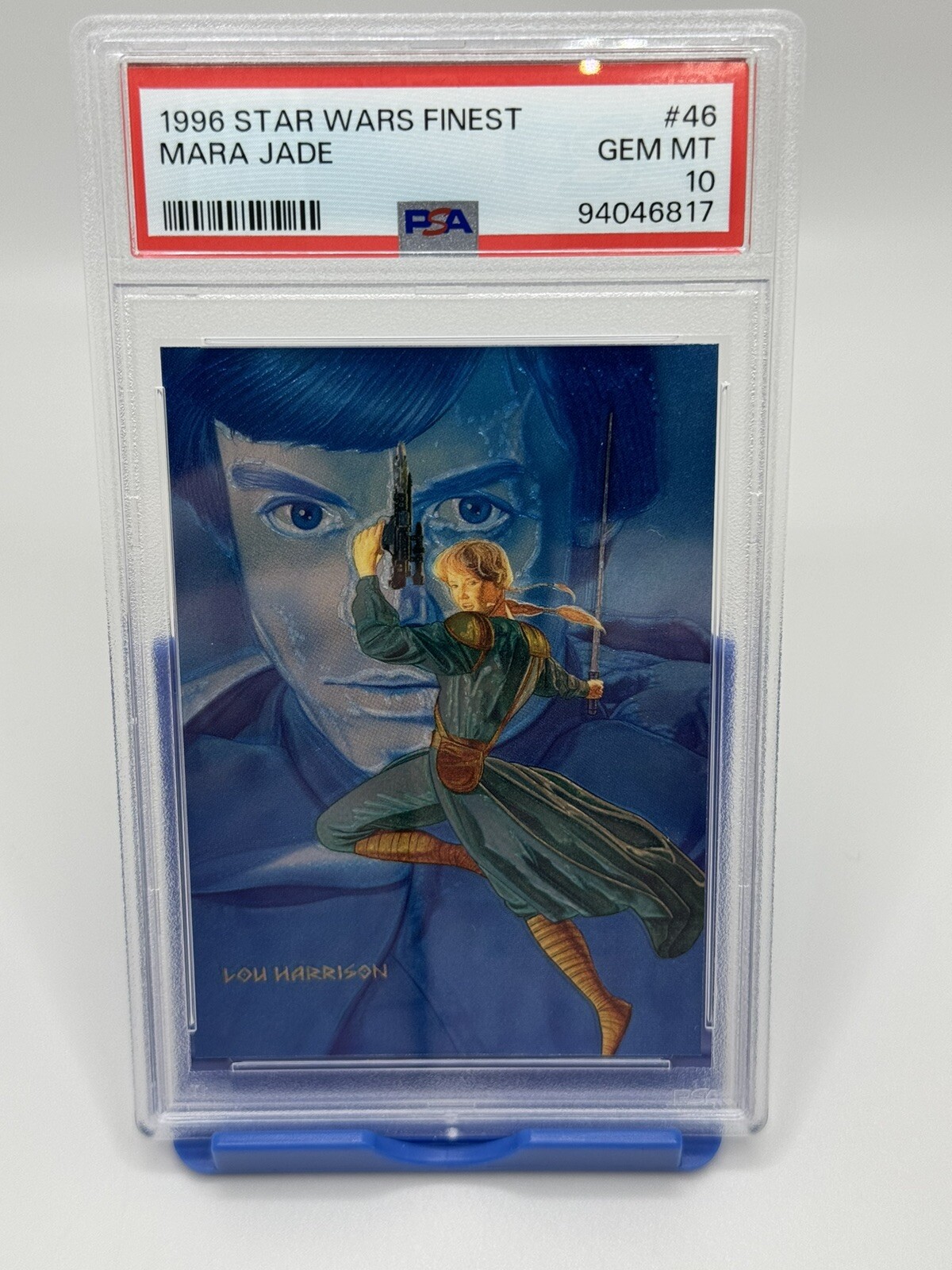 1996 STAR WARS FINEST #46 MARA JADE PSA 10 GEM MINT