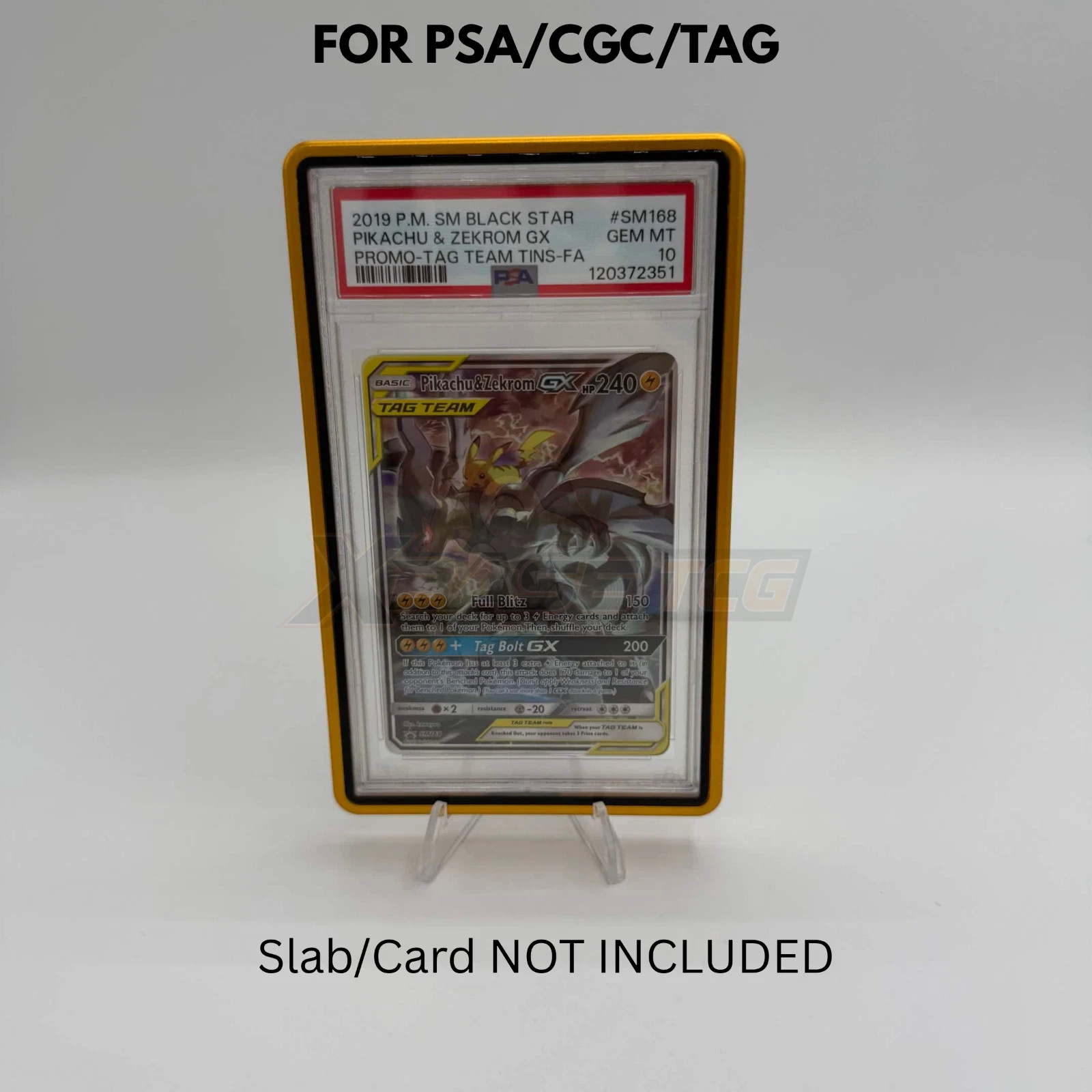 PSA CGC TAG Slab Graded Trading Cards Protector Holder Magnetic Cases Display