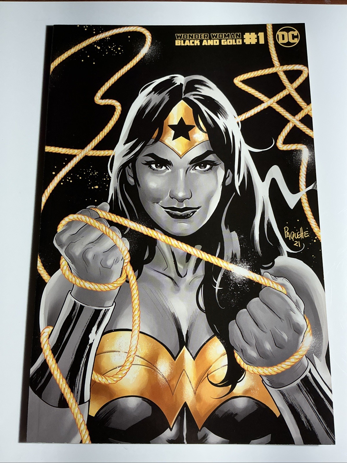 Wonder Woman Black & Gold #1 2021 NM Yanick Paquette Variant Cover DC Comics