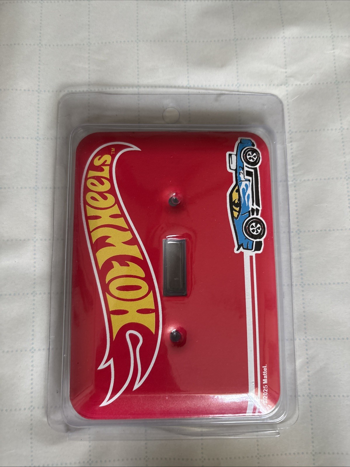 Official Hotwheels Light Switch Cover
