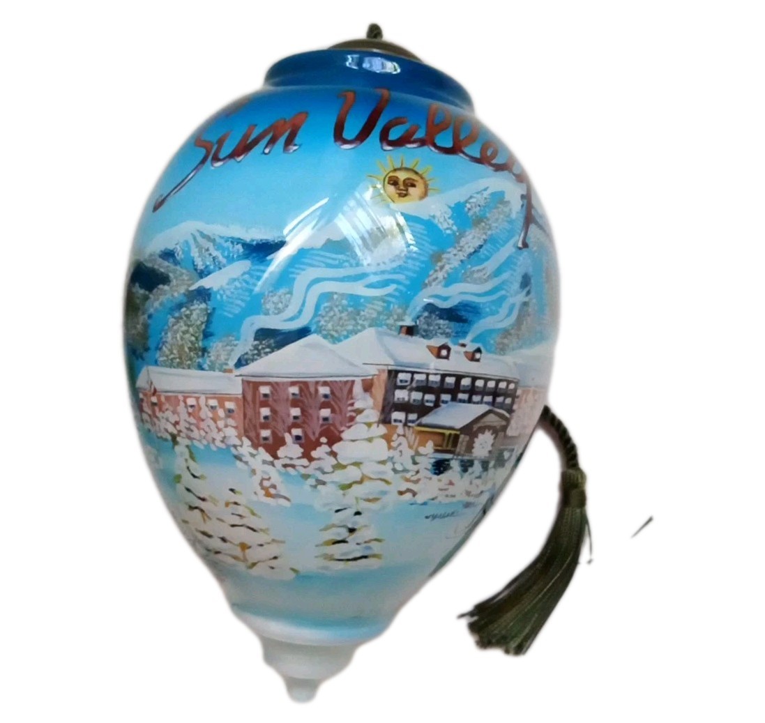 Ne Qua Art Christmas Ornament Ted Degrazia Super Rare Only 500 Made! Sun Valley