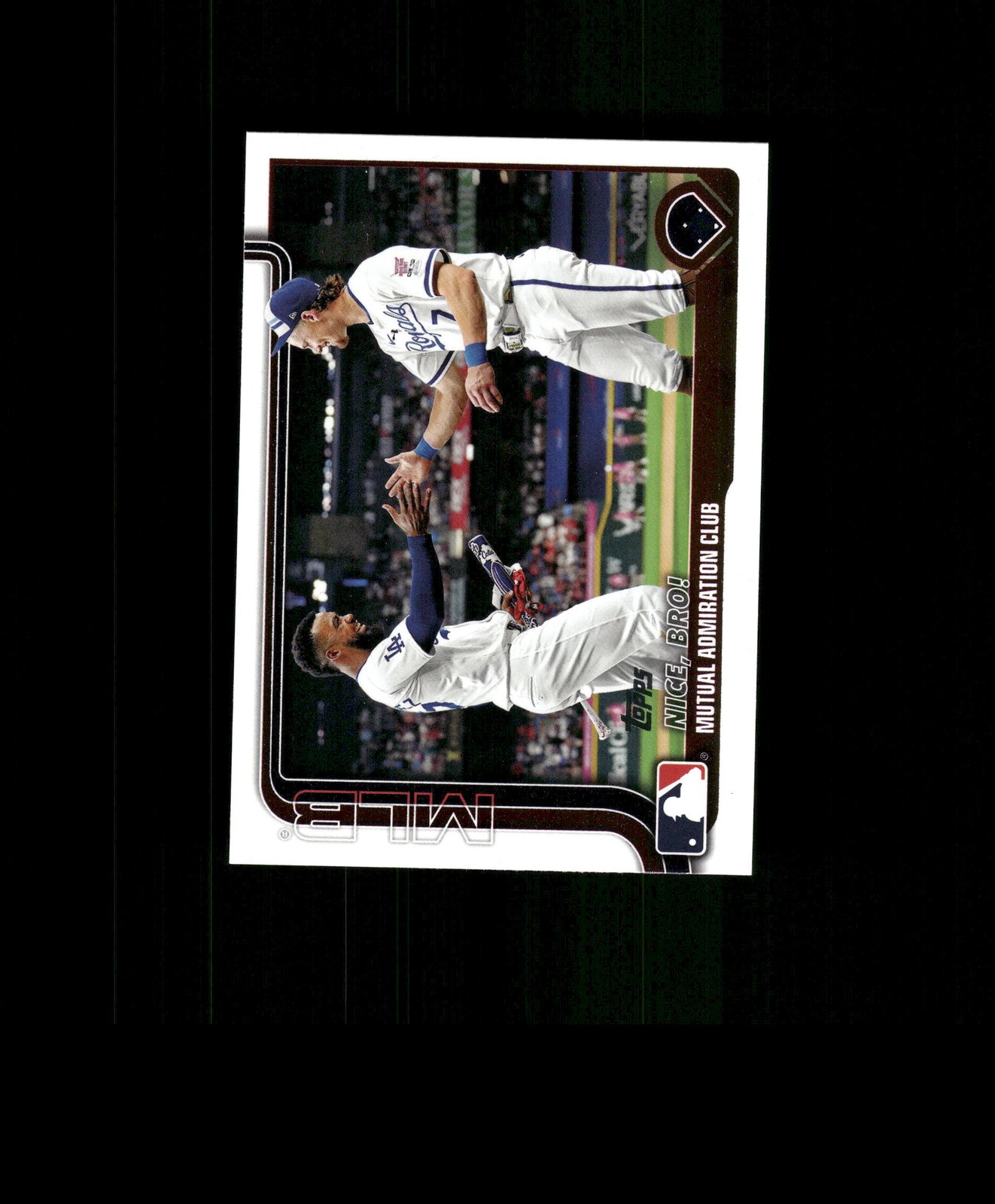 2025 Topps #365 Los Angeles Dodgers Kansas City Royals