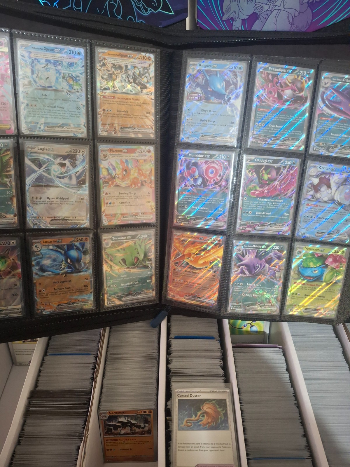100x Pokémon Cards Bundle 20 Holo/Reverse Holo 2 Rare Cards EX/V/Promo Mint/NM
