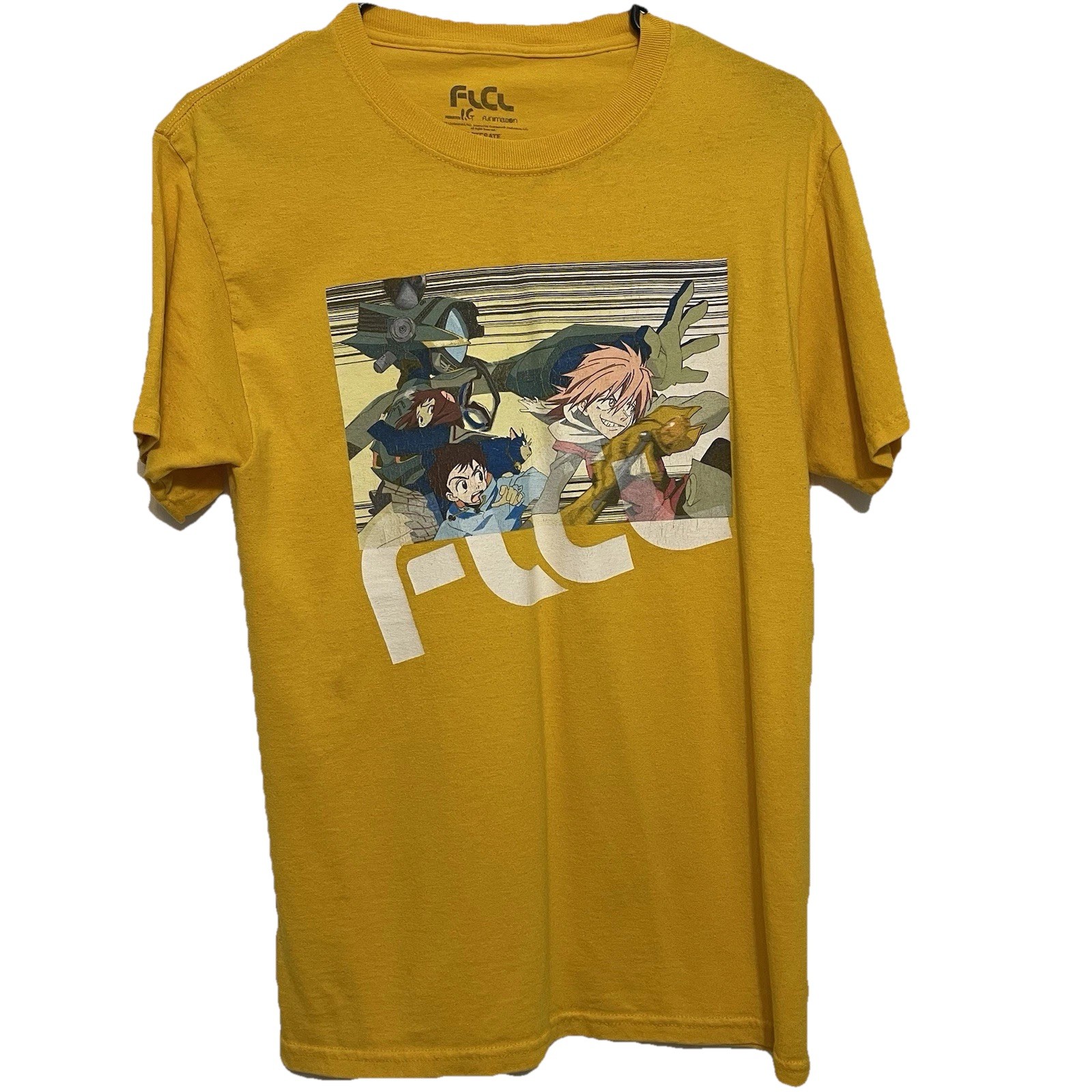 RARE Anime Loot Crate EXCLUSIVE FLCL Shirt and Scott Pilgrim Crossover Shirt