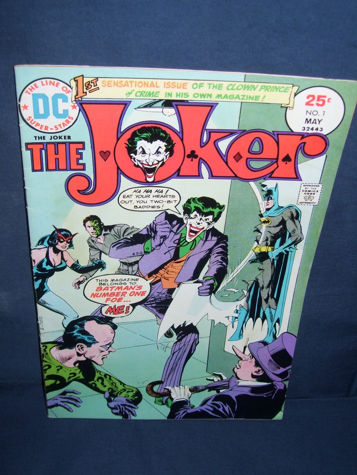 The Joker #1 DC Comics 1975 with Bag and Board